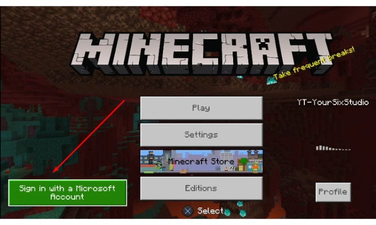 link microsoft account to minecraft